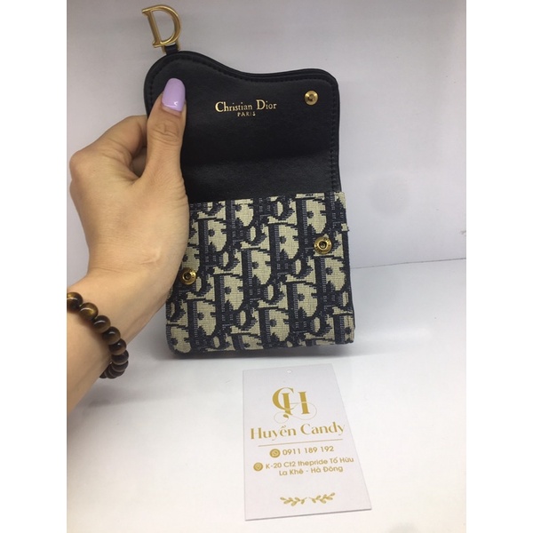 Ví cầm tay dior nhiều  ngăn