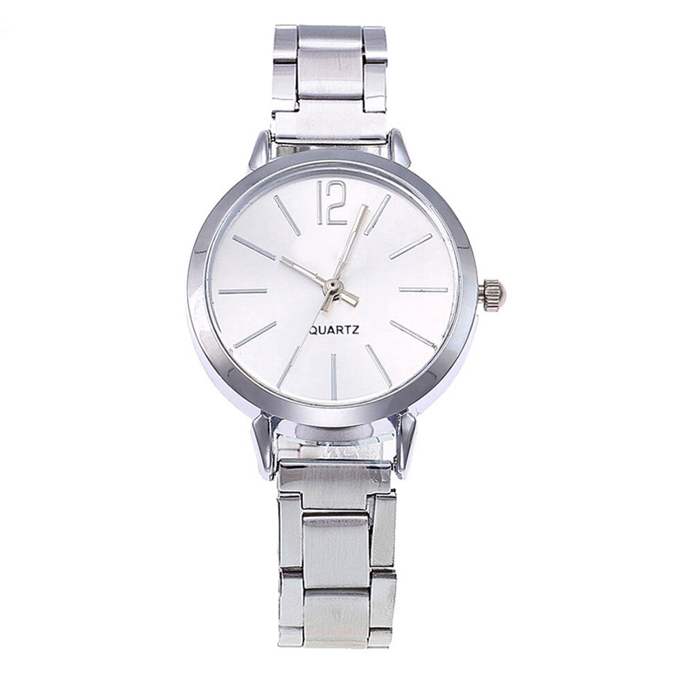 Women's Watches Ladies Quartz wrist watches Relogio Casual Stainless Steel Band Analog Wrist Watch 0047