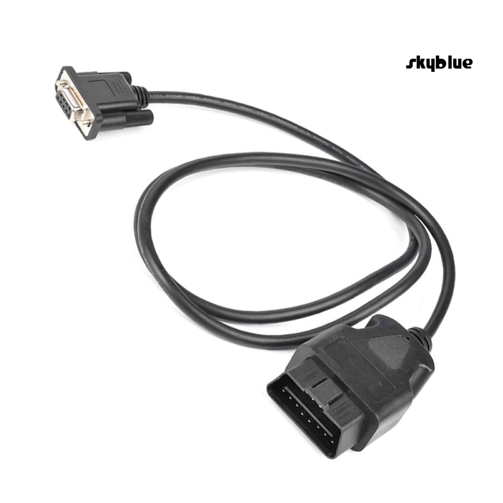 [SK]OBD USB VAG Interface OBD2 16-Pin to DB9 RS232 Cable for Car Diagnostic Adapter