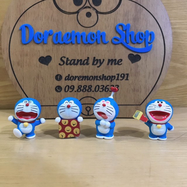 Bộ 8 Mô Hình Doremon Doraemon Bảo Bối Thần Kì