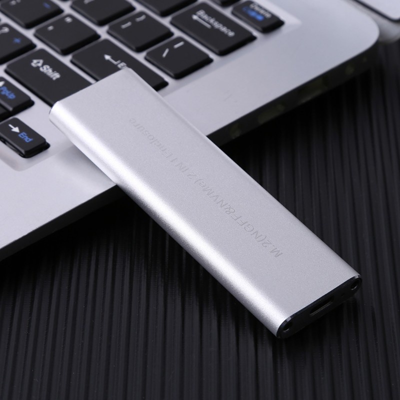 Utake M.2  SSD Enclosure Tool-Free Portable USB 3.1 10Gbps High Speed Type-C  Adapter