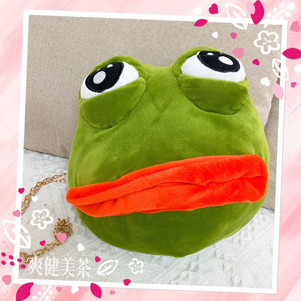 Túi đeo chéo hình ếch xanh Pepe siêu bựa dành cho vozer