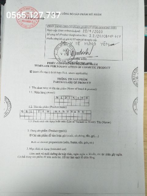 Gel tắm sinh học MEDINANO - hỗ trợ xử lý viêm lỗ chân lông, mụn, nuôi dưỡng da 200ml/ Mediworld