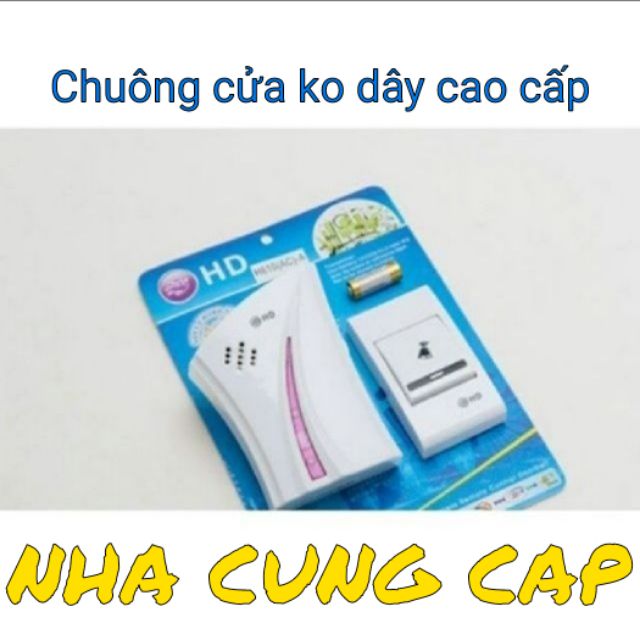 (GIÁ HỦY DIỆT) CHUÔNG CỬA KHÔNG DÂY CAO CẤP