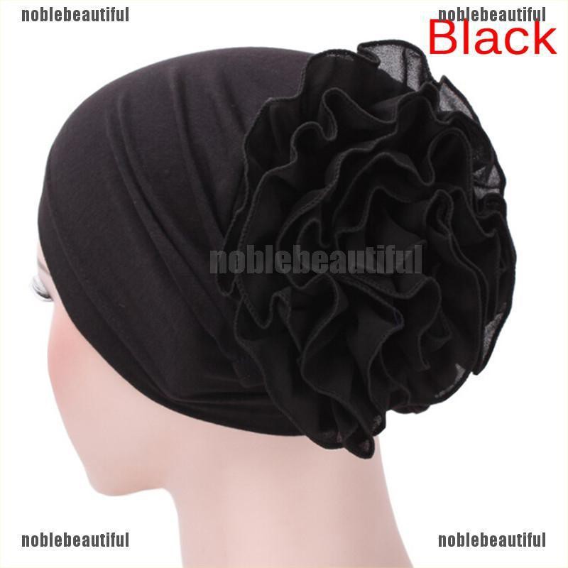 Khăn Turban Trùm Đầu Co Giãn In Họa Tiết Hoa Phong Cách Ấn Độ Thời Trang Cho Nữ