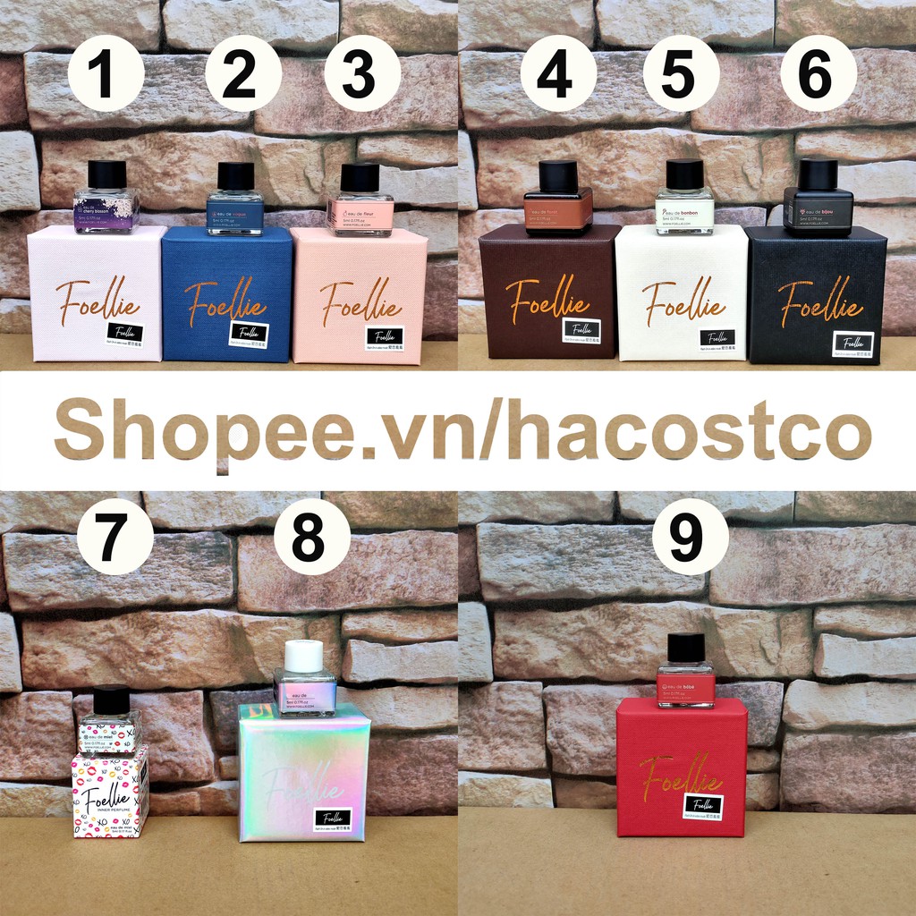 Nước Hoa Vùng Kín Foellie Eau De Inner Perfume 5ml Hàn Quốc check được chính hãng - Có nhiều màu | BigBuy360 - bigbuy360.vn