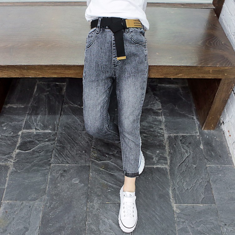 Quần Jeans Dài Thời Trang Cho Bé