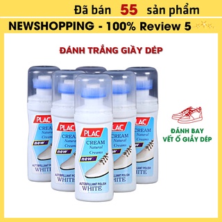 Chai Cọ Tẩy Trắng Giày Sneaker Đầu Chổi - Lọ Nước Đánh Vết Ố Bẩn - Dung Dịch Chà Giặt Khô Lau Làm Sạch Vệ Sinh Giầy Dép