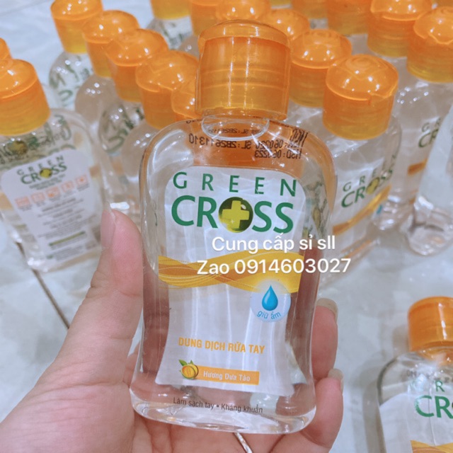 <CHÍNH HÃNG>NƯỚC RỬA TAY KHÔ GREENCROSS DIỆT KHUẨN | BigBuy360 - bigbuy360.vn