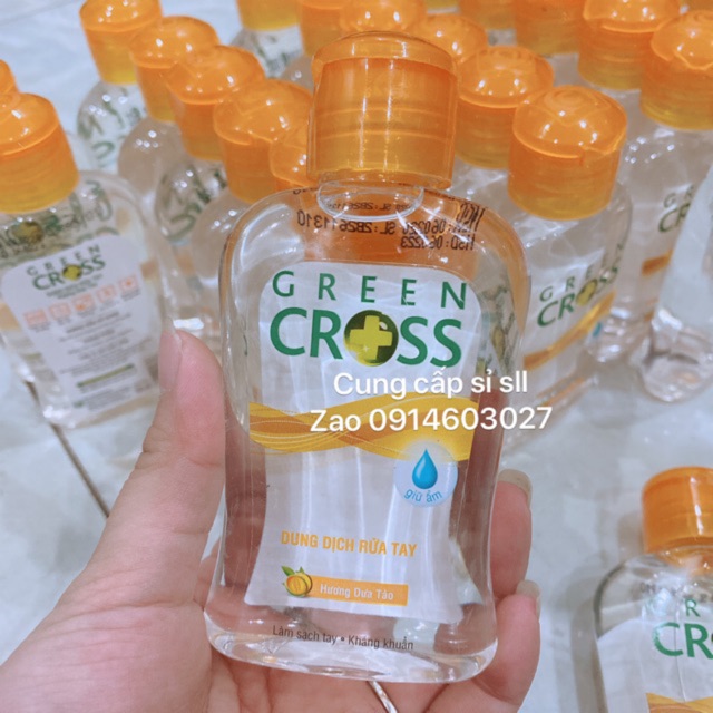 NƯỚC RỬA TAY KHÔ GREENCROSS DIỆT KHUẨN