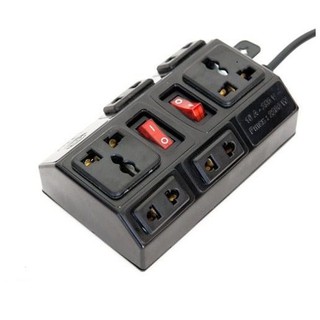 Ổ cắm điện Vinakip 6 ngả đa năng liền dây 3 mét