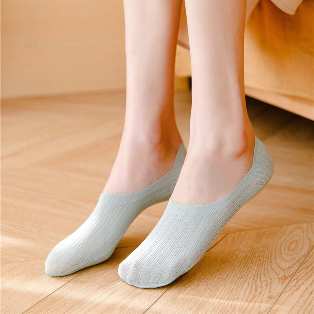 AROMA Giày Lười Nylon Thoáng Khí Chống Trượt Màu Trơn Họa Tiết Kẻ Sọc Dọc Thời Trang Xuân Hè