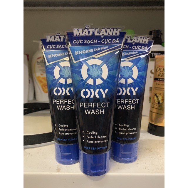 Kem rửa mặt Oxy Perfect Wash sạch bã nhờn ngừa khuẩn mụn 100g