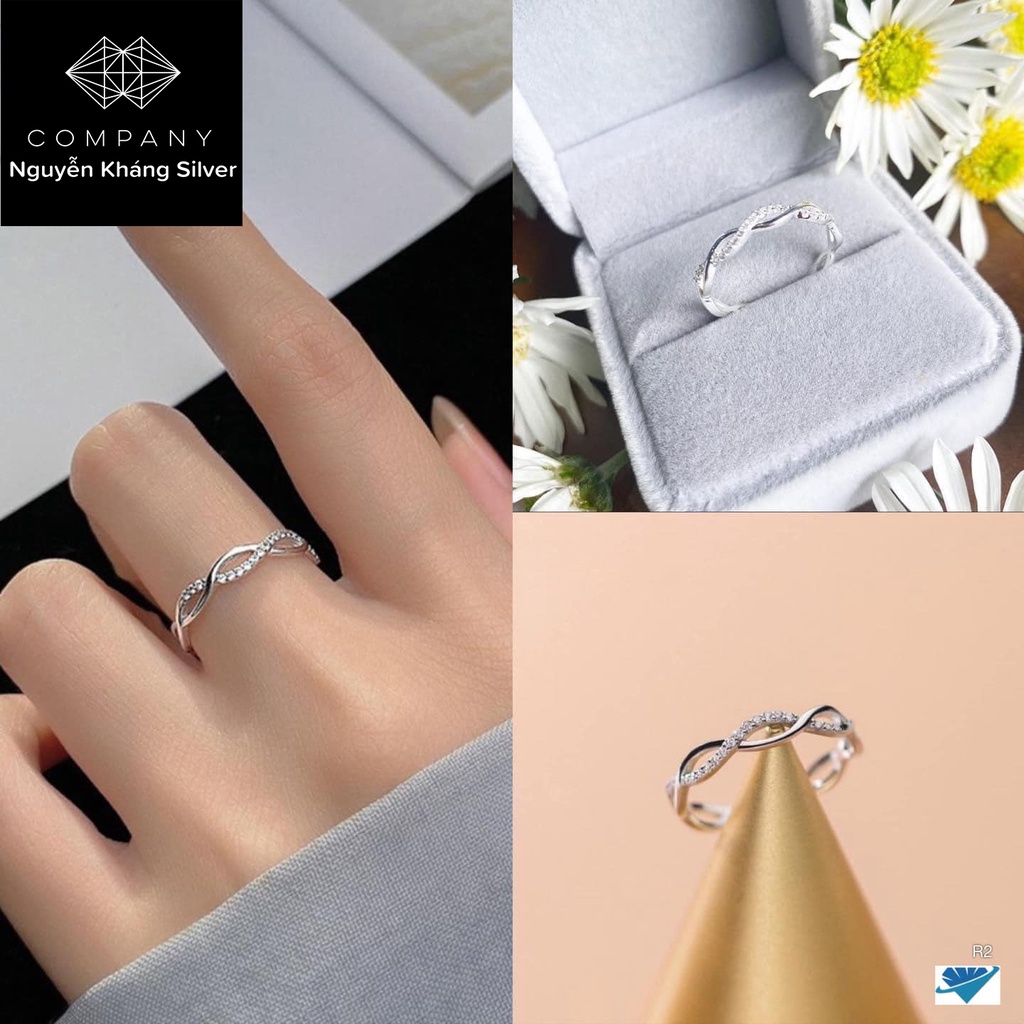 NHẪN NỮ BẠC TA , XOẮN VÔ CỰC, BẠC NGUYỄN KHÁNG