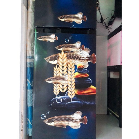 Giấy Decal Dán Tủ Lạnh CÁ CHÉP RỒNG