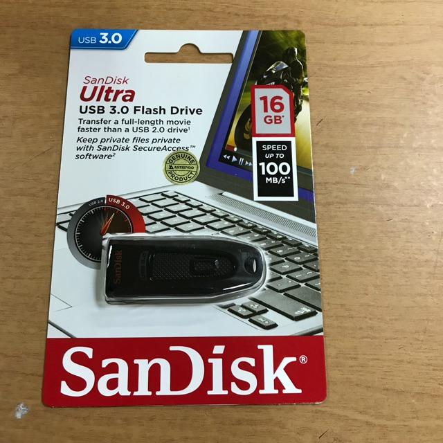 Usb 3.0 Sandisk Ultra Flashdisk Cz48 16gb