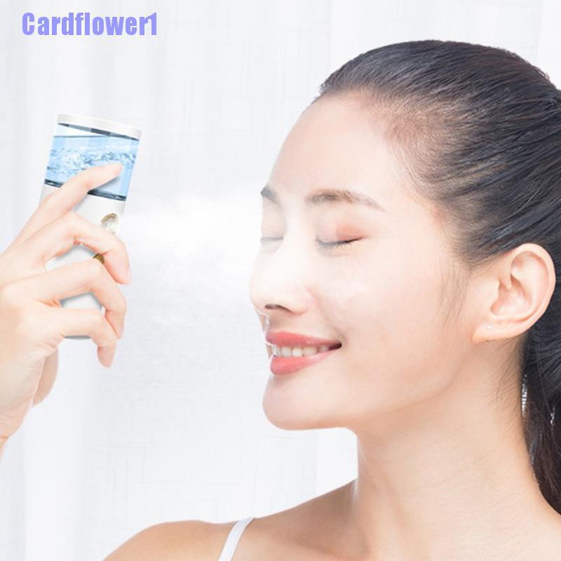 (Hàng Mới Về) Máy Phun Sương nano Dưỡng Ẩm Da Mặt Sạc usb