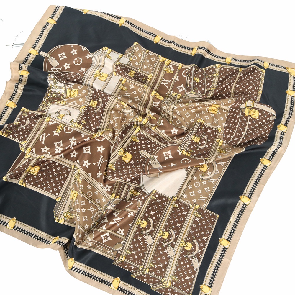 Khăn Choàng Vuông 90cm(35.4inch) Thời Trang Thoáng Khí Wudung WJ1007-67-02