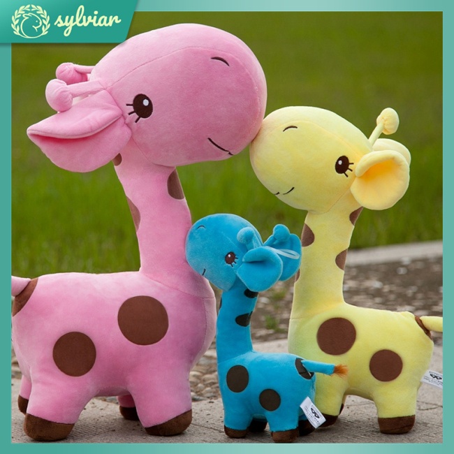 Thú Nhồi Bông Hình Hươu Cao Cổ Dễ Thương Kích Thước 18cm