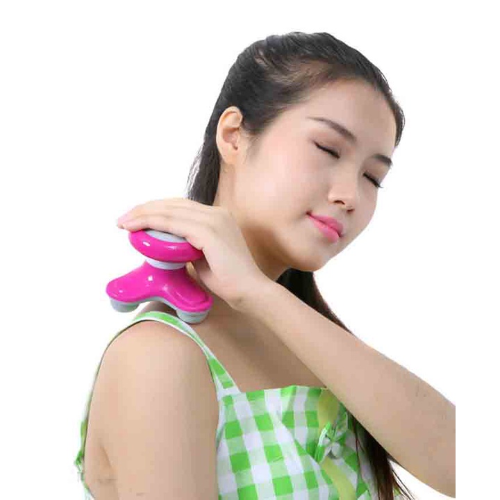 Máy Massage Mini Cầm Tay 3 Đầu