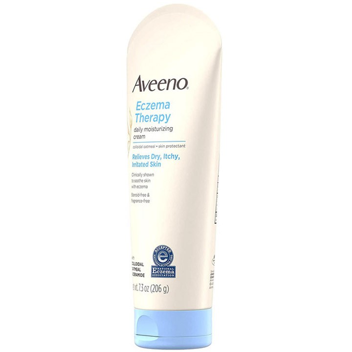 Kem trị chàm Aveeno Eczema Therapy Daily Moisturizing Cream 206g