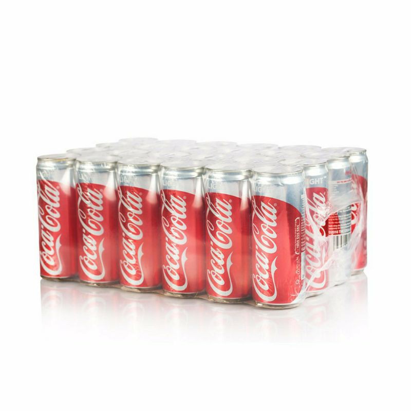 Thùng 24 lon coca-cola light giảm cân (24 x330ml)