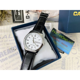 Đồng hồ nam dây da Casio MTP-V006L-7BUDF