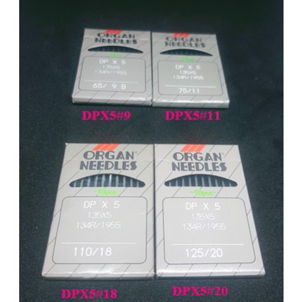 Kim máy may công nghiệp DPX5 Nhật 10c/vĩ