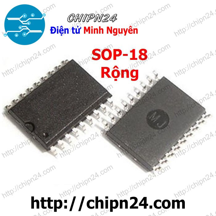 [4 CON] IC ULN2803 SOP-18 (SMD Dán) (ULN2803AG 2803)