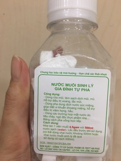 Muối Tinh NaCl pha xúc miệng (lọ 50 viên )