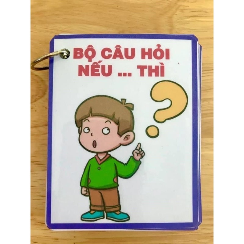 Thẻ Tranh Câu Hỏi Nếu Thì