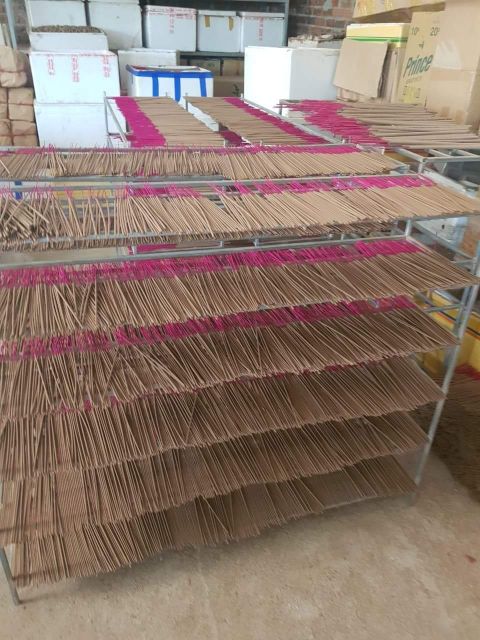 Combo hộp đốt trầm hương que và hộp đốt gỗ