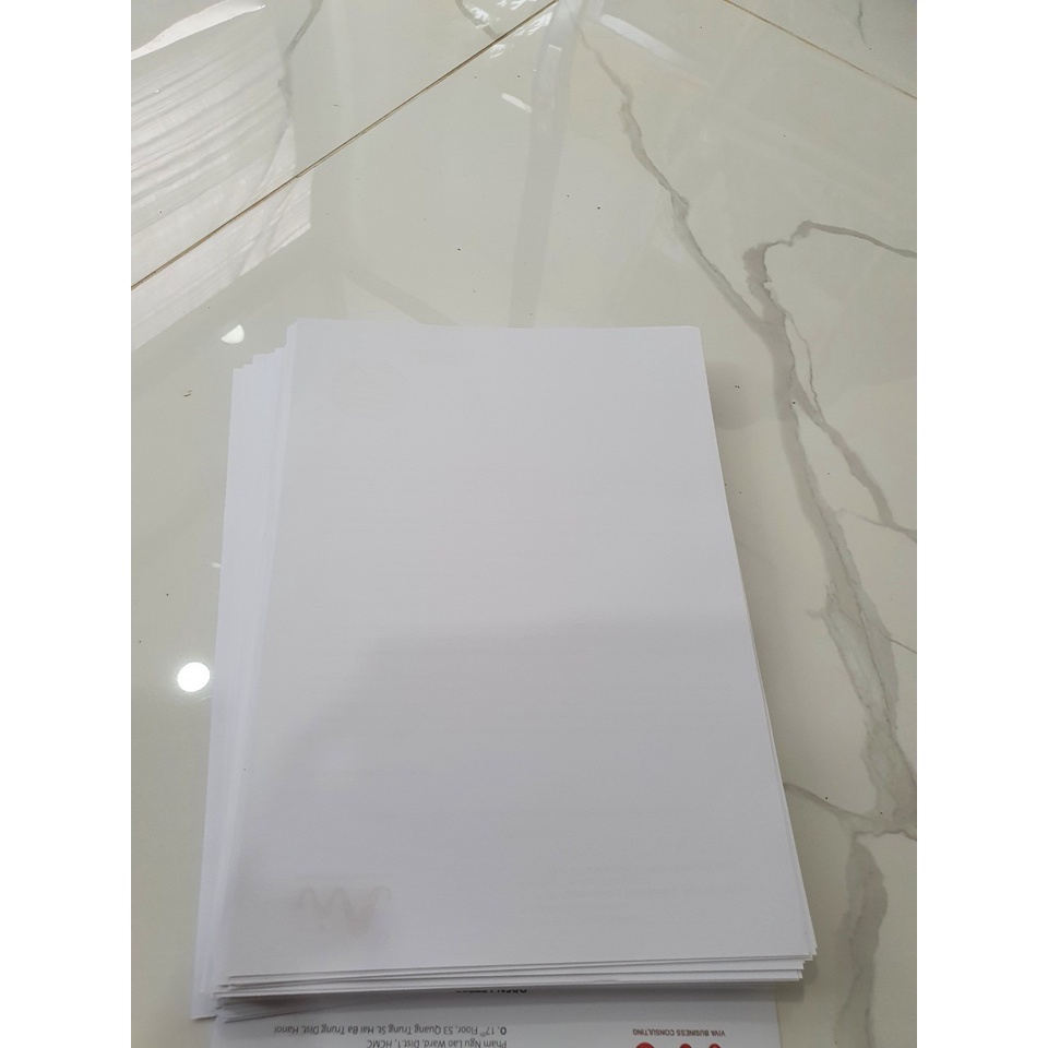 Giấy photo A4 giá siêu rẻ, -Giấy in 1 mặt tính kg  -Mai Huy
