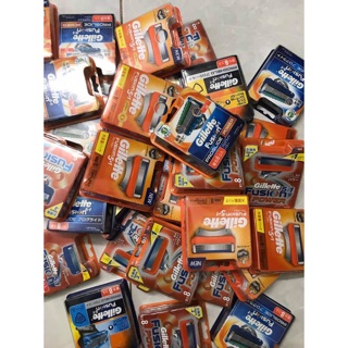Hộp 8 lưỡi dao cạo râu Gillette Fusion 5+1 Nhật Bản