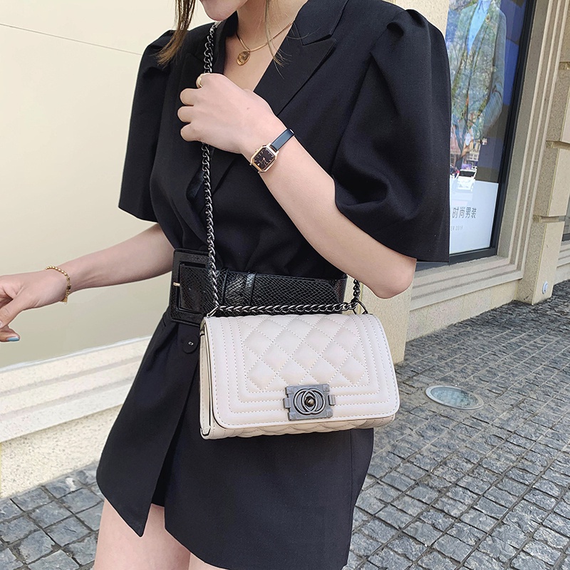 Túi Xách Nữ Túi Đeo Chéo Màu Đen Thời Trang Hàn Quốc Cho Nữ-77