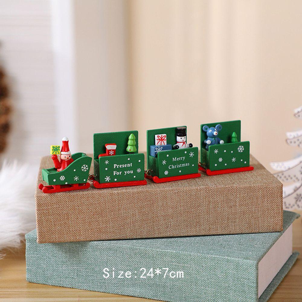 Phụ Kiện Trang Trí Giáng Sinh Và Năm Mới Bằng Gỗ