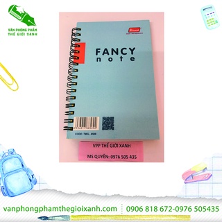 Sổ lò xo fancy a6 - 100 trang - 8589