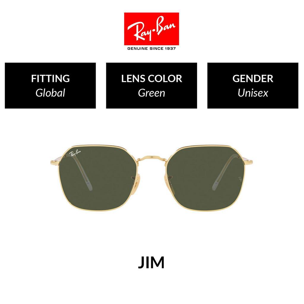Mắt kính RAY-BAN JIM - RB3694 001/31 Size 55 - Kính mát