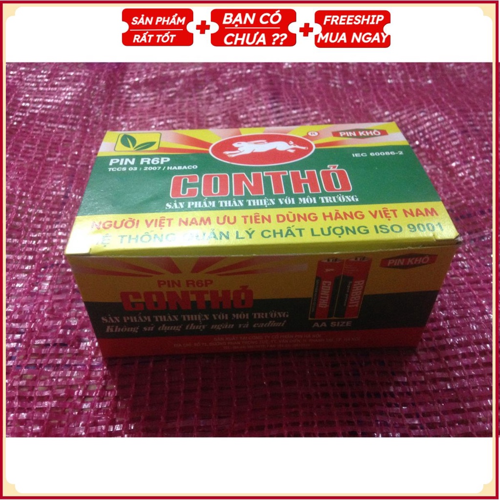 Combo 04 Viên Pin Điều Khiển Loại Nhỏ AAA Rabit TH005