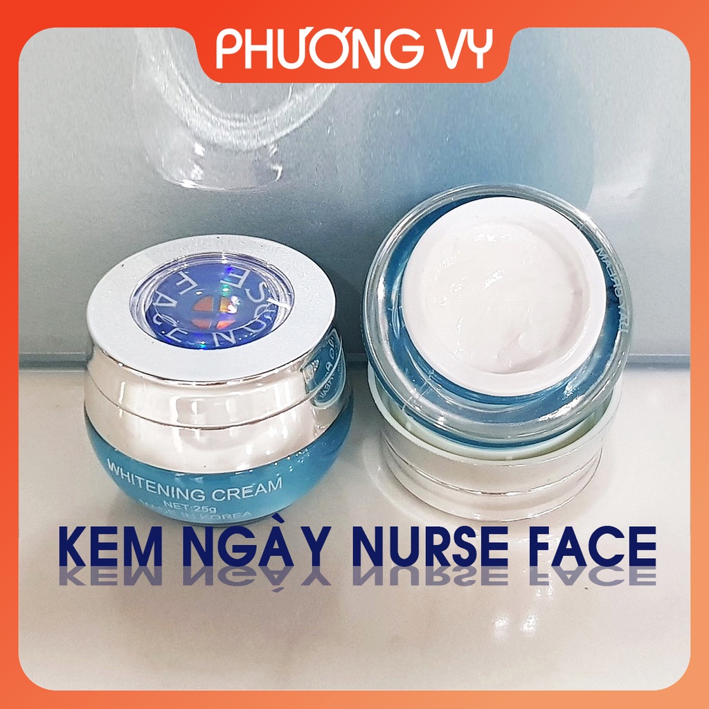 [Chính Hãng] Kem nám ban ngày Nurse Face ngọc trai, dưỡng trắng ban ngày và chống nám, mỹ phẩm Nurse Face.
