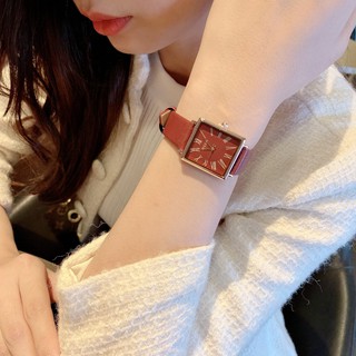 Đồng hồ nữ JULIUS JA-1269D dây da ( đỏ )