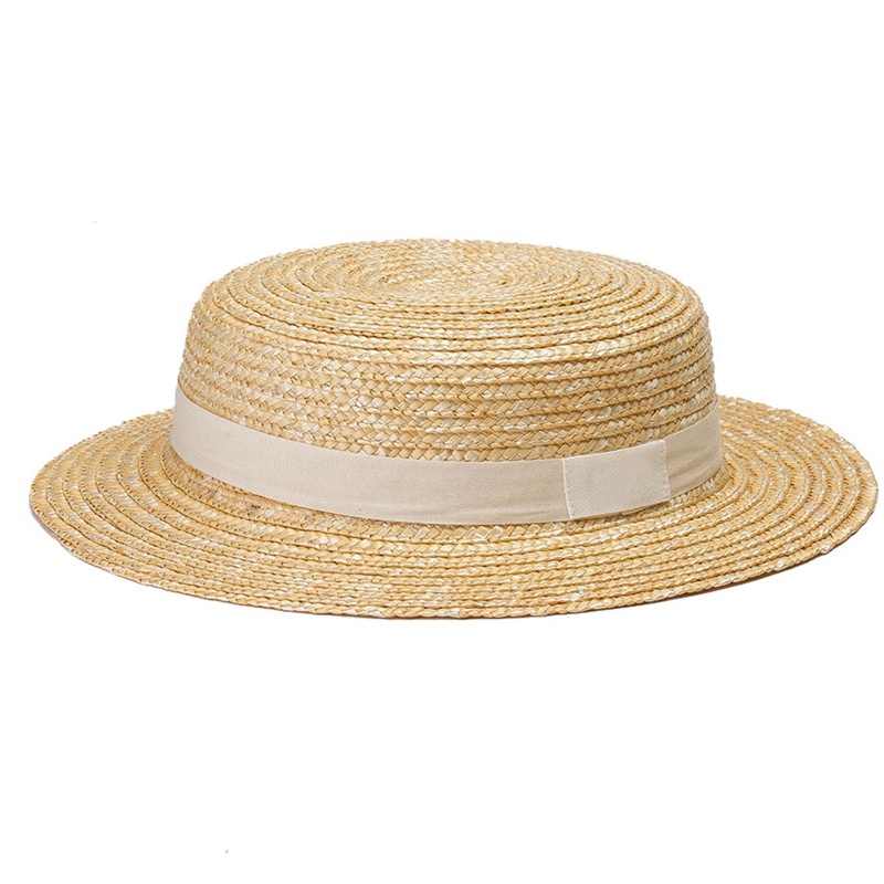 Mũ Cói Rộng Vành Thời Trang Hè Xinh Xắn Cho Bé