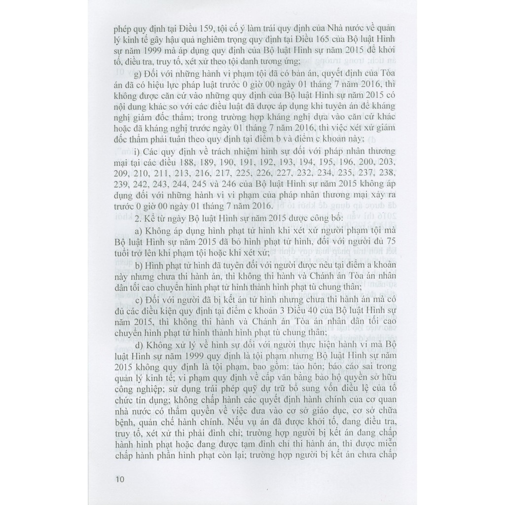 Sách - So Sánh Bộ Luật Hình Sự Năm 1999 (SĐ,BS Năm 2009) Với Bộ Luật Hình Sự Năm 2015 (SĐ,BS Năm 2017) | BigBuy360 - bigbuy360.vn