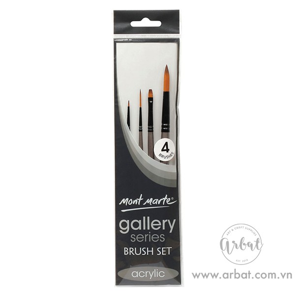 [ARBAT] Cọ bộ Acrylic Mont Marte