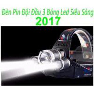 Đèn đội đầu 3 bóng cực sáng