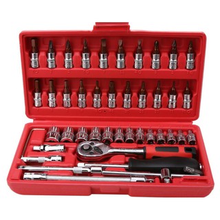 Bộ dụng cụ siết mở ốc, vít sửa chữa đa năng 46 chi tiết