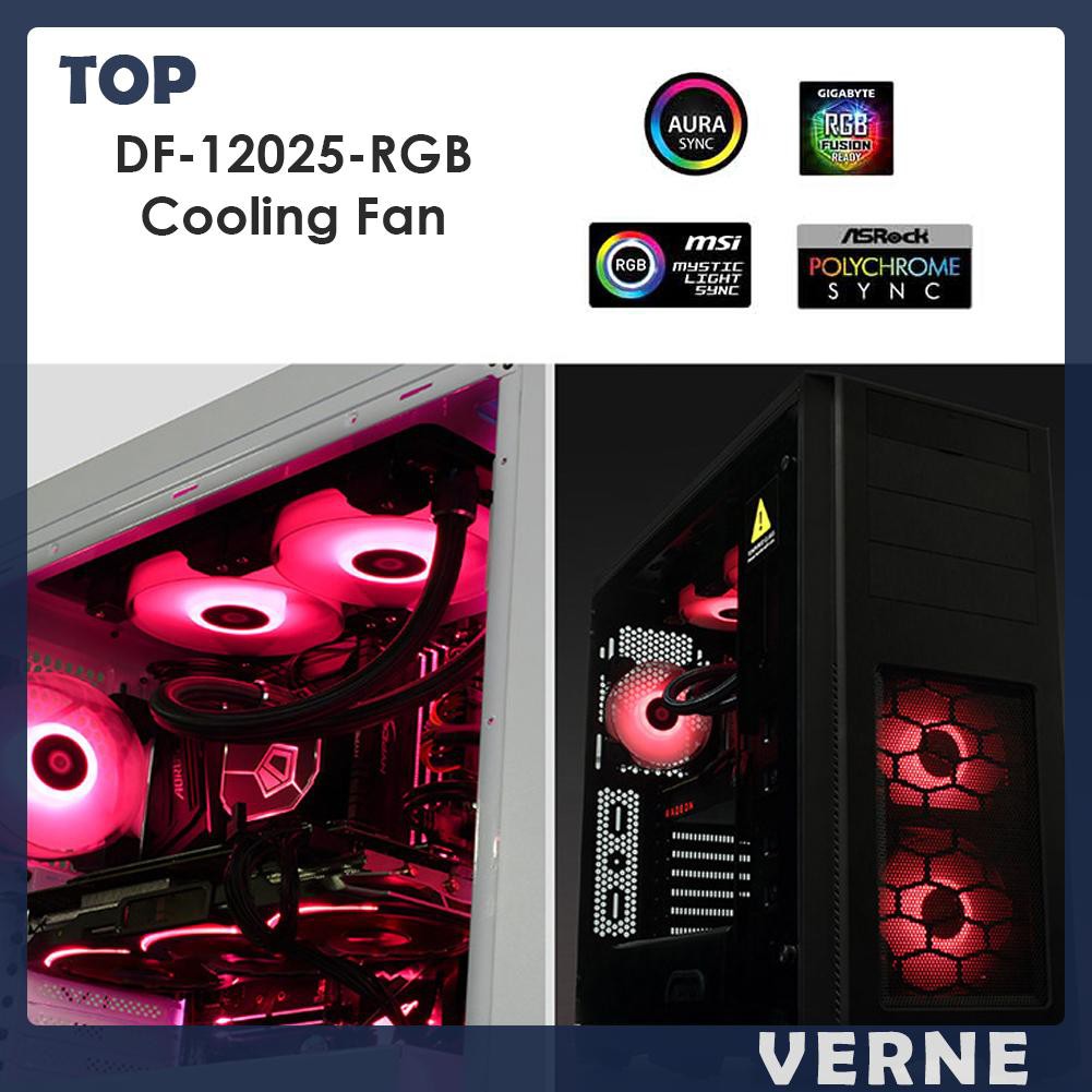 Quạt Tản Nhiệt Verne Id- Cooling Df-12025-Rgb Pwm Pc 120mm