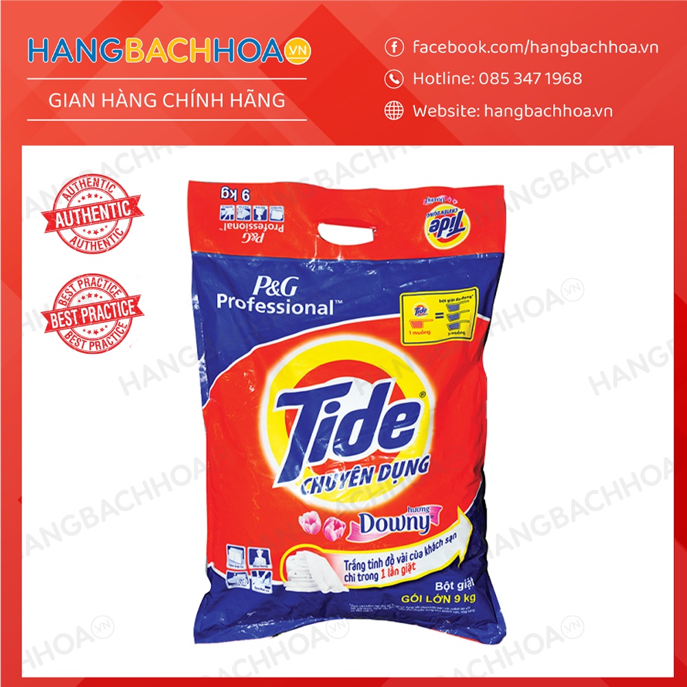 Bột Giặt Tide Downy 9kg
