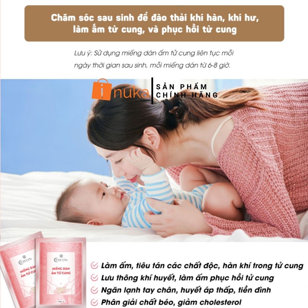 Miếng Giữ Nhiệt, Miếng Dán Giữ Ấm Cơ Thể, Miếng Đau Bụng Kinh Cho Ngày Rụng Dâu CPAYON