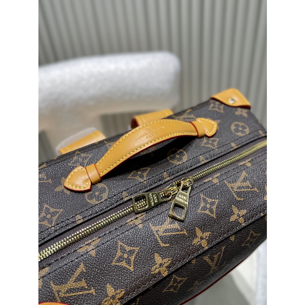 Balo du lịch LV vải denim sức chứa lớn mẫu mới cho nam nữ